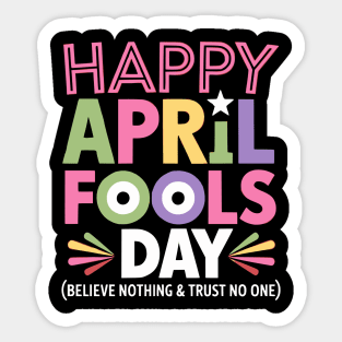 Happy April Fools' Day – Funny 1st April Pranks & Jokes Sticker